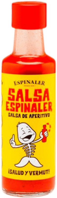 2,95 € Envío gratis | Salsas y Cremas Espinaler Salsa Aperitivo Botellín 10 cl