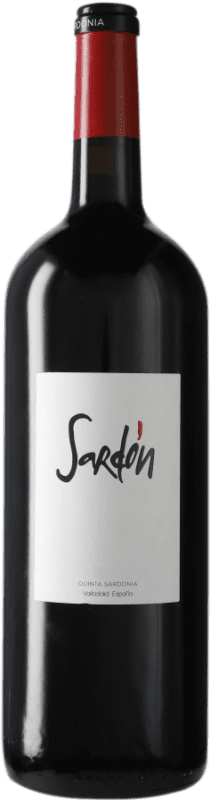 18,95 € | Vino tinto Quinta Sardonia Sardón I.G.P. Vino de la Tierra de Castilla y León Castilla y León España Tempranillo, Garnacha, Cabernet Sauvignon, Malbec Ecológico Botella Magnum 1,5 L