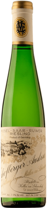 Kostenloser Versand | Weißwein Egon Müller Scharzhofberger Auslese Q.b.A. Mosel Deutschland Riesling Halbflasche 37 cl