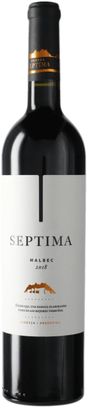 13,95 € | Red wine Séptima Séptima I.G. Mendoza Mendoza Argentina Malbec Bottle 75 cl