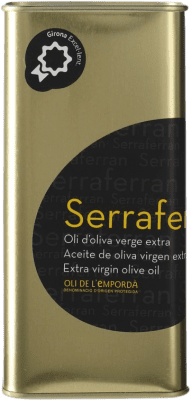 橄榄油 Oli de Ventallo Serraferran Oli Virgen Arbequina 和 Argudell 大罐头 50 cl