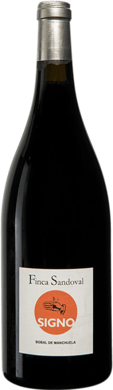 32,95 € Kostenloser Versand | Rotwein Finca Sandoval Signo D.O. Manchuela Magnumflasche 1,5 L