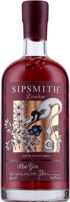 Envio grátis | Gin Sipsmith Sloe Gin Reino Unido Garrafa Medium 50 cl