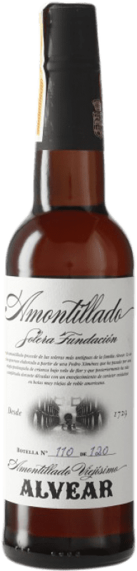 245,95 € | Креплёное вино Alvear Fundación Solera — Солера, Amontillado — Амонтиладо D.O. Montilla-Moriles Андалусия Испания Полубутылка 37 cl