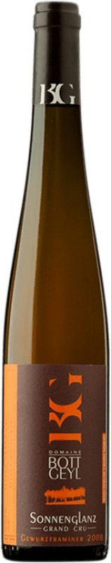 Kostenloser Versand | Weißwein Domaine Bott-Geyl Sonnenglanz S.G.N. A.O.C. Alsace Elsass Frankreich Gewürztraminer Ökologisch Medium Flasche 50 cl