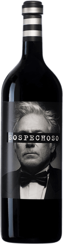 Envio grátis | Vinho tinto Uvas Felices Sospechoso I.G.P. Vino de la Tierra de Castilla Castela-Mancha Espanha Garrafa Especial 5 L