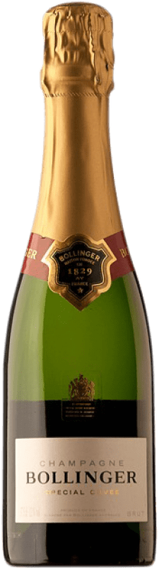 Бесплатная доставка | Белое игристое Bollinger Special Cuvée брют A.O.C. Champagne шампанское Франция Pinot Black, Chardonnay, Pinot Meunier Половина бутылки 37 cl