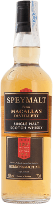 威士忌单一麦芽威士忌 Macallan SpeyMalt Gordon & MacPhail 70 cl