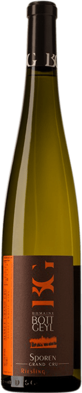 Free Shipping | White wine Domaine Bott-Geyl Sporen A.O.C. Alsace Alsace France Riesling Organic 75 cl