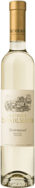 57,95 € Бесплатная доставка | Белое вино Bründlmayer Steinmassel Auslese — Отборный урожай I.G. Kamptal Полубутылка 37 cl