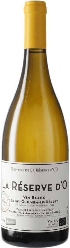 Free Shipping | White wine Marie et Frédéric Chauffray Terrasses du Larzac La Reserve D'O Blanc Reserve A.O.C. Terrasses du Larzac Languedoc-Roussillon France Organic 75 cl