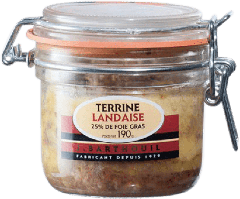 9,95 € Free Shipping | Foie Gras and Pâtés J. Barthouil Terrina Landaise