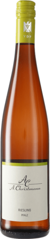 Free Shipping | White wine A. Christmann Dry Q.b.A. Pfälz Pfälz Germany Riesling 75 cl