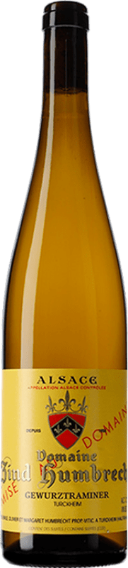 Envío gratis | Vino Blanco Zind Humbrecht Turckheim A.O.C. Alsace Alsace Francia Gewürztraminer Eco — Ecológico 75 cl