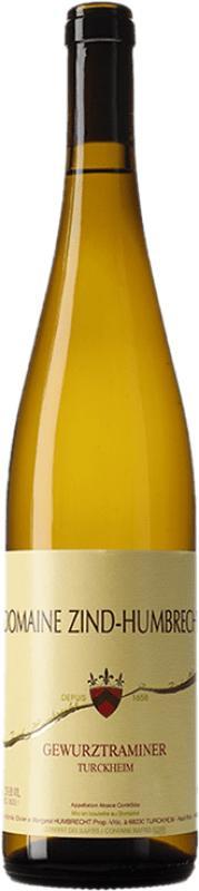 Envío gratis | Vino Blanco Zind Humbrecht Turckheim A.O.C. Alsace Alsace Francia Gewürztraminer Eco — Ecológico 75 cl