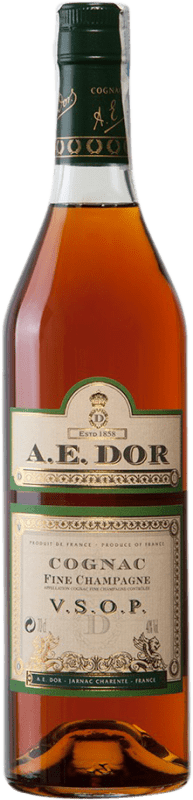 68,95 € Kostenloser Versand | Cognac A.E. DOR VSOP Very Superior Old Pale — Sehr Hochwertiger Alter Heller A.O.C. Cognac