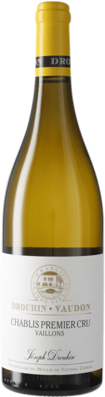 Free Shipping | White Wine Joseph Drouhin Vaillons 1er Premier Cru A.O.C. Chablis Burgundy France Chardonnay Eco — Organic 75 cl