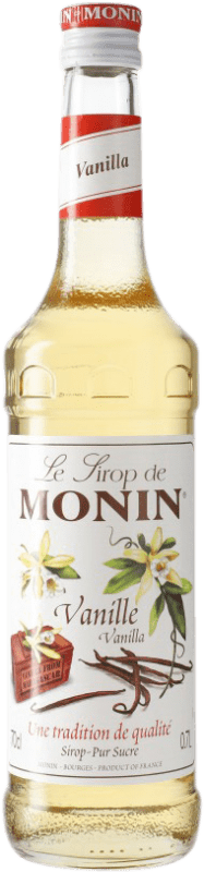 Envio grátis | Schnapp Monin Sirope Vainilla Vanille França 70 cl Sem Álcool