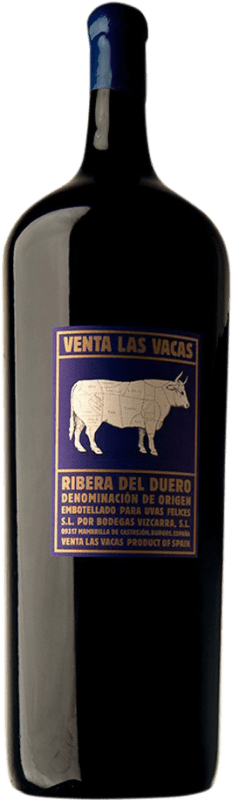 Бесплатная доставка | Красное вино Vizcarra Venta las Vacas D.O. Ribera del Duero Кастилия-Леон Испания Tempranillo — Темпранильо Бутылка Иеробоам Двойной Магнум 3 L