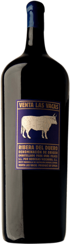 Kostenloser Versand | Rotwein Vizcarra Venta las Vacas D.O. Ribera del Duero Kastilien und León Spanien Tempranillo Jeroboam-Doppelmagnum Flasche 3 L