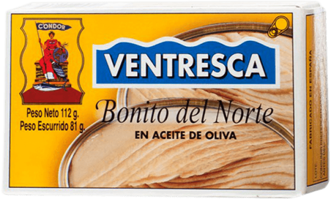 10,95 € Envoi gratuit | Conserves de Poisson Condor Ventresca de Bonito del Norte en Aceite de Oliva