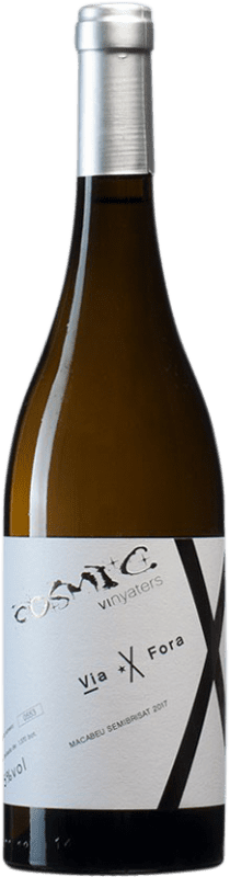 免费送货 | 白酒 Còsmic Via Fora Semi-Brisat D.O. Penedès 加泰罗尼亚 西班牙 Macabeo 75 cl