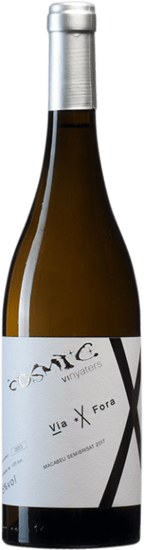 14,95 € | White wine Còsmic Via Fora Semi-Brisat D.O. Penedès Catalonia Spain Macabeo Organic 75 cl