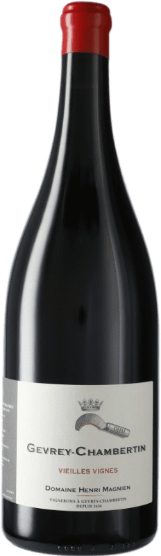 113,95 € Kostenloser Versand | Rotwein Henri Magnien Vieilles Vignes A.O.C. Gevrey-Chambertin Magnum-Flasche 1,5 L