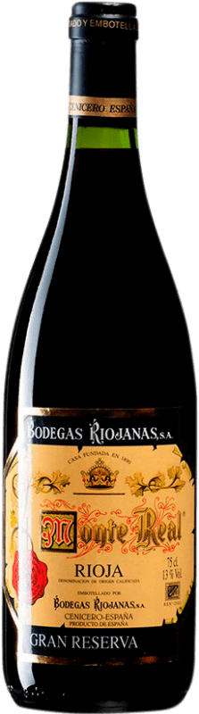 Бесплатная доставка | Красное вино Bodegas Riojanas Viña Albina Monte Real Гран Резерва D.O.Ca. Rioja Испания Tempranillo — Темпранильо, Graciano — Грасиано, Mazuelo — Масуэло 75 cl