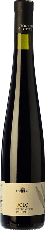 25,95 € Free Shipping | Red wine Torelló Vittios Negre D.O. Penedès Medium Bottle 50 cl