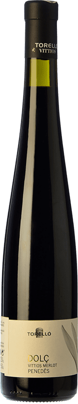 15,95 € Spedizione Gratuita | Vino Rosso Torelló Vittios D.O. Penedès Bottiglia Medium 50 cl