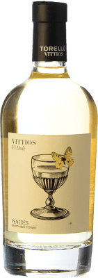 送料無料 | 白ワイン Torelló Vittios D.O. Penedès カタロニア スペイン Xarel·lo — チャレッロ ミディアムボトル 50 cl