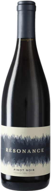 Бесплатная доставка | Красное вино Résonance Willamette Valley Oregon Соединенные Штаты Pinot Black 75 cl