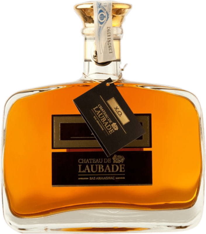 送料無料 | アルマニャック Château de Laubade X.O. Extra Old Carafe Diamant de Luxe I.G.P. Bas Armagnac フランス 70 cl