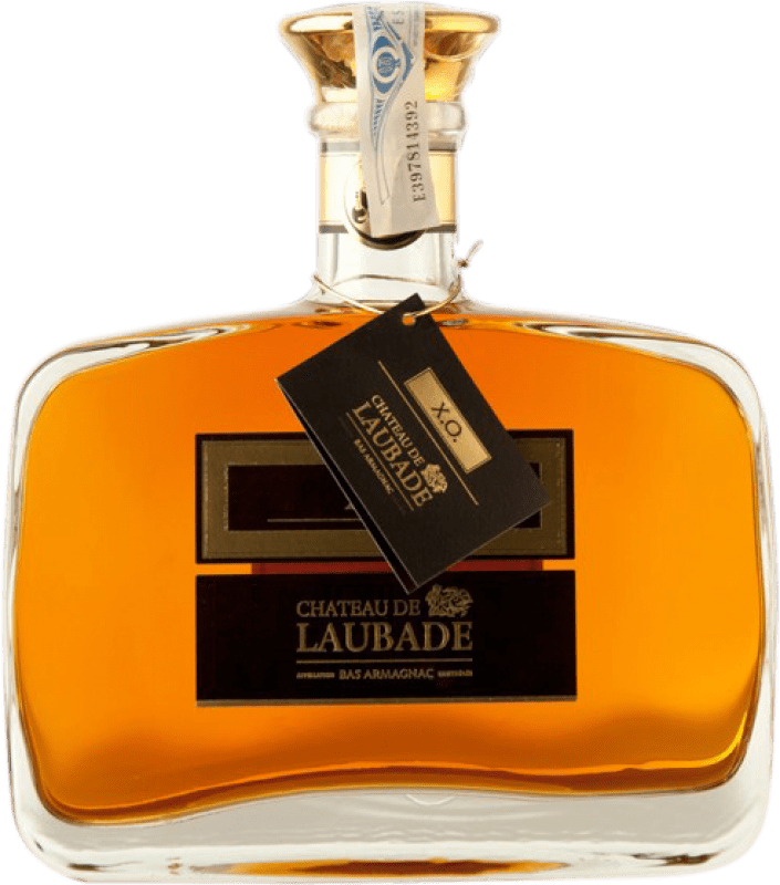 免费送货 | 阿马尼亚克 Château de Laubade Diamant Luxury — 奢华 XO Extra Old — 特陈 I.G.P. Bas Armagnac 法国 70 cl