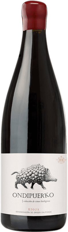 18,95 € | Vinho tinto Vinícola Real Ondipuerko D.O.Ca. Rioja La Rioja Espanha Tempranillo, Grenache, Graciano, Viura 75 cl
