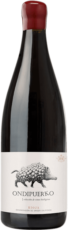 18,95 € | Vino Rosso Vinícola Real Ondipuerko D.O.Ca. Rioja La Rioja Spagna Tempranillo, Garnacha — Grenache, Graciano, Viura 75 cl