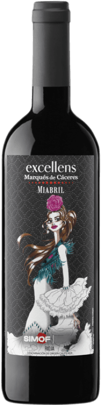 21,95 € Бесплатная доставка | Красное вино Marqués de Cáceres Excellens SIMOF Резерва D.O.Ca. Rioja