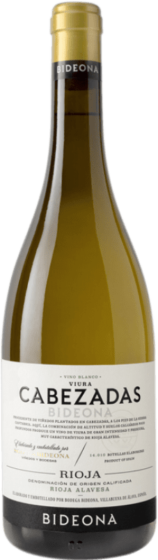 Envío gratis | Vino blanco Península Bideona Viura de Cabezadas D.O.Ca. Rioja La Rioja España Viura 75 cl