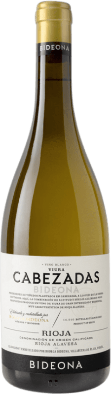 18,95 € Envío gratis | Vino blanco Península Bideona Viura de Cabezadas D.O.Ca. Rioja