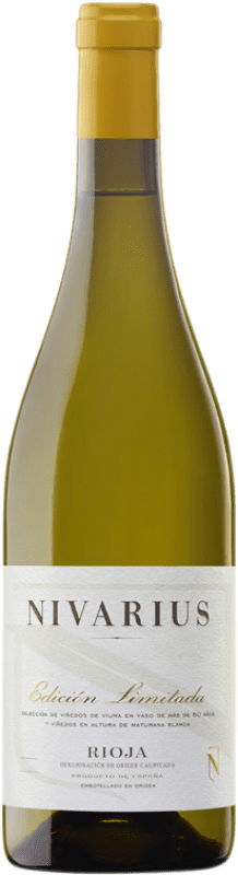 13,95 € | Vin blanc Nivarius Edición Limitada D.O.Ca. Rioja La Rioja Espagne Viura, Maturana Blanc 75 cl