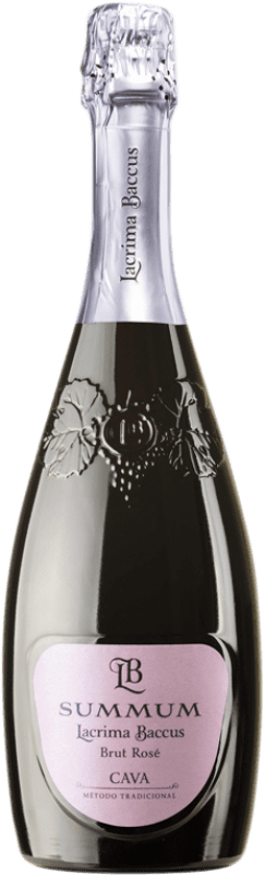 14,95 € | Rosé sparkling Lavernoya Lacrima Baccus Summum Rosé Brut D.O. Cava Catalonia Spain Pinot Black, Xarel·lo 75 cl