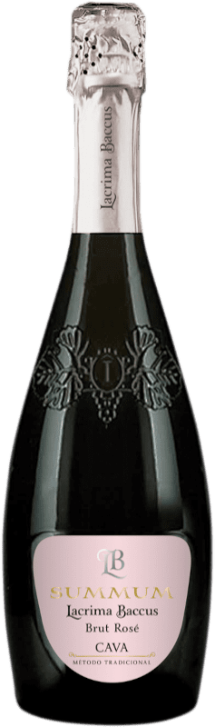 11,95 € | Розовое игристое вино Lavernoya Lacrima Baccus Summum Brut — брют Rosé — Розе D.O. Cava Каталония Испания Pinot Noir — Пино Нуар, Xarel·lo — Шарелло 75 cl