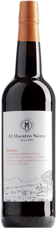 17,95 € | Vin Fortifié Maestro Sierra Medium Dry — Demi-Sec D.O. Jerez-Xérès-Sherry Andalousie Espagne Palomino Fino, Pedro Ximénez 75 cl