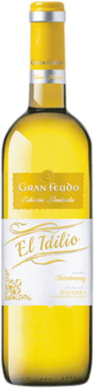 6,95 € | Белое вино Chivite Gran Feudo El Idilio D.O. Navarra Наварра Испания Chardonnay — Шардоне 75 cl