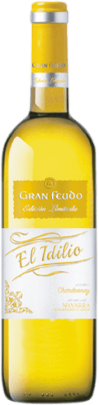 6,95 € Envío gratis | Vino blanco Chivite Gran Feudo El Idilio D.O. Navarra