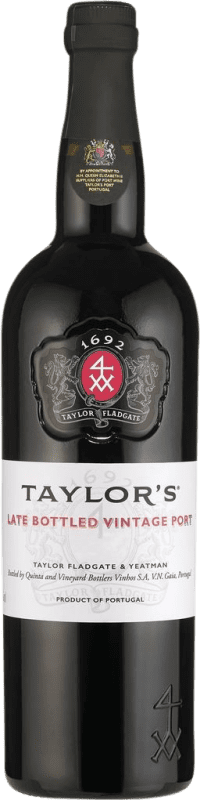 Envoi gratuit | Vin Fortifié Taylor's LBV Late Bottled Vintage I.G. Porto Porto Portugal Touriga Franca, Touriga Nacional, Tinta Barroca 75 cl