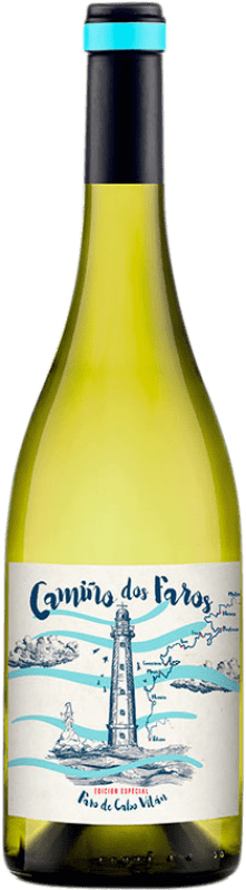 12,95 € Envio grátis | Vinho branco Cunqueiro Camiño dos Faros D.O. Ribeiro