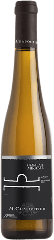22,95 € Envío gratis | Vino Blanco Michel Chapoutier Les Coufis Dulce Eco — Ecológico Media Botella 37 cl