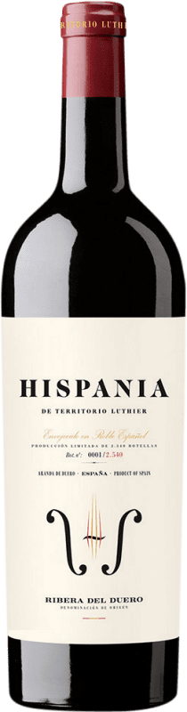 送料無料 | 赤ワイン Territorio Luthier Hispania D.O. Ribera del Duero カスティーリャ・イ・レオン スペイン Tempranillo — テンプラニーリョ, Garnacha — グルナッシュ, Albillo — アルビージョ 75 cl